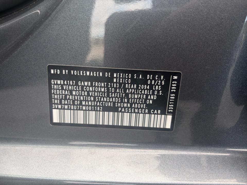 2026 Volkswagen Jetta SE