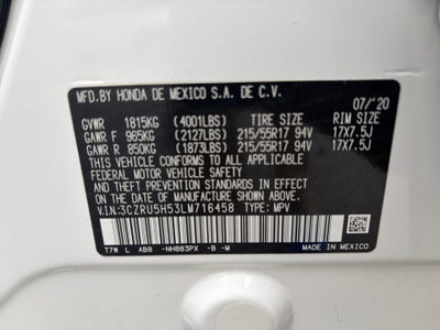 2020 Honda HR-V EX