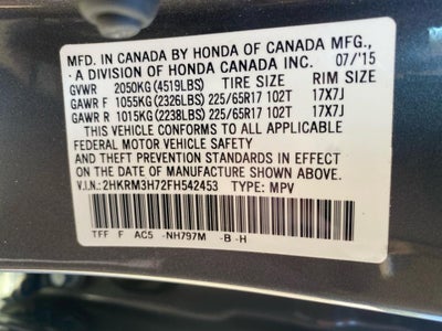 2015 Honda CR-V EX-L