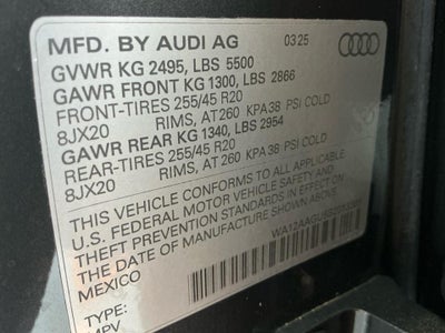2025 Audi All-new Q5 Premium Plus