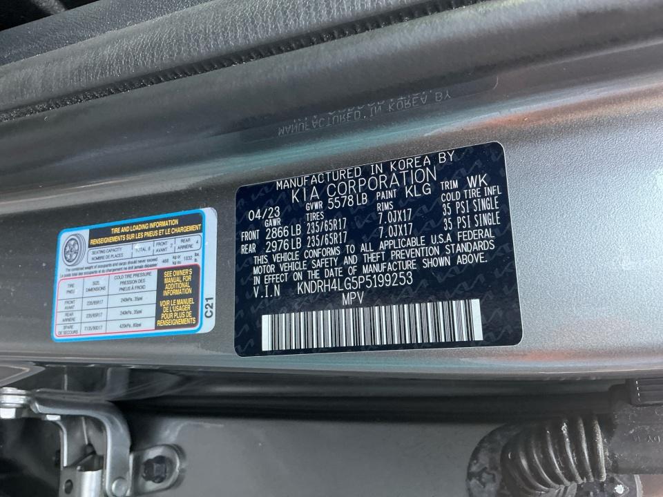 2023 Kia Sorento Hybrid EX