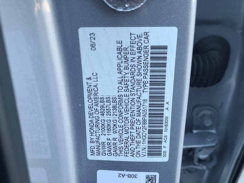 2023 Honda Accord Hybrid Touring