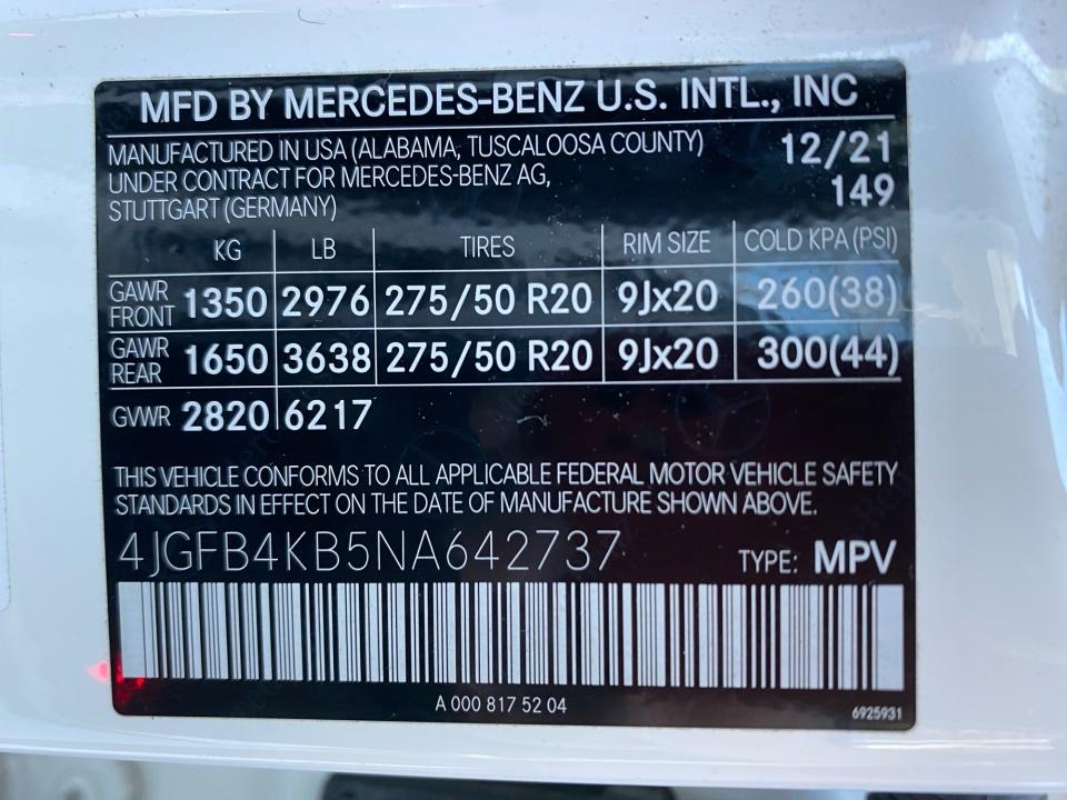 2022 Mercedes-Benz GLE 350 GLE 350