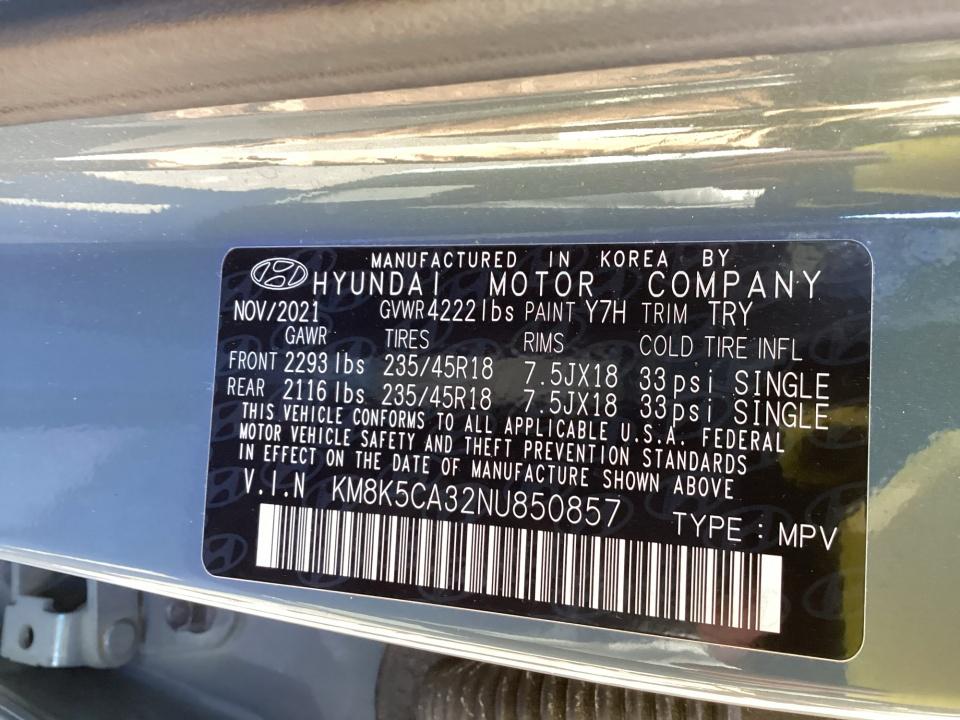 2022 Hyundai Kona Limited