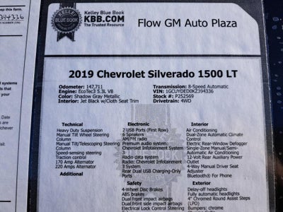 2019 Chevrolet Silverado 1500 LT