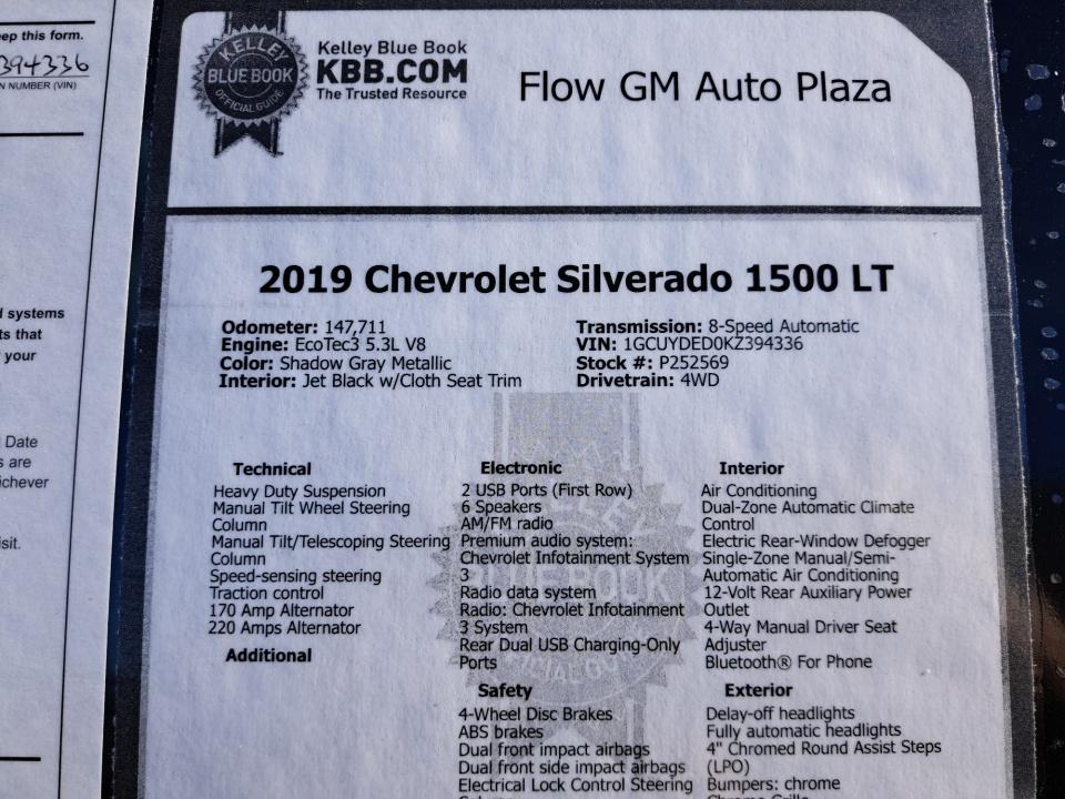 2019 Chevrolet Silverado 1500 LT