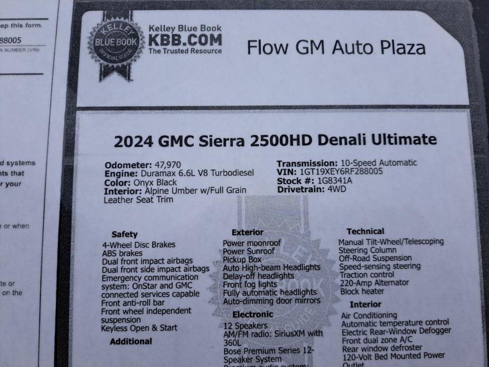 2024 GMC Sierra 2500HD Denali Ultimate