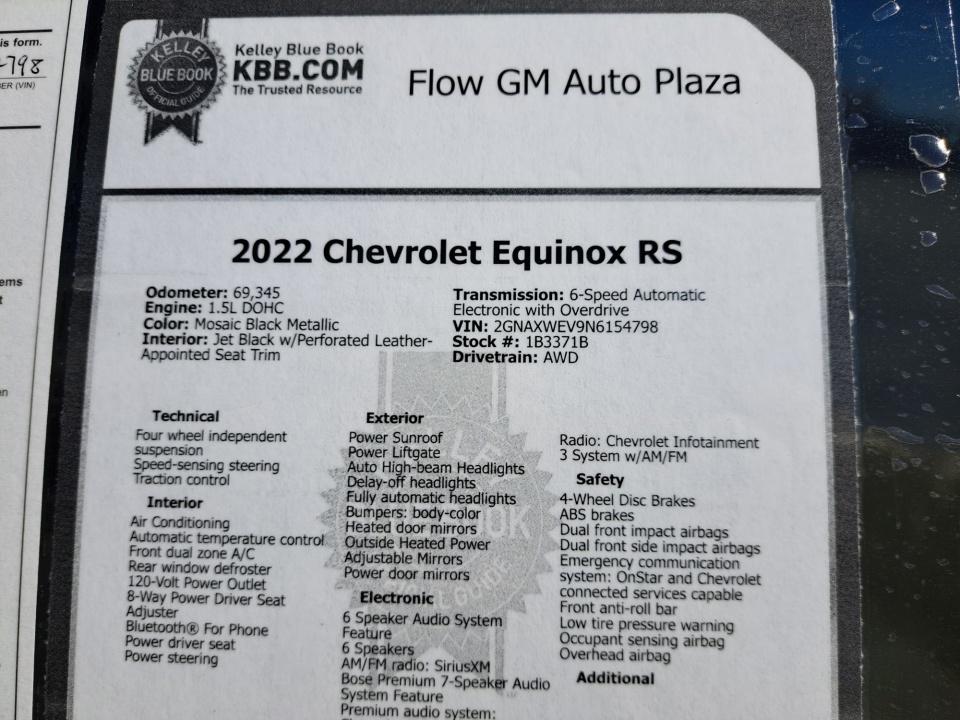 2022 Chevrolet Equinox RS