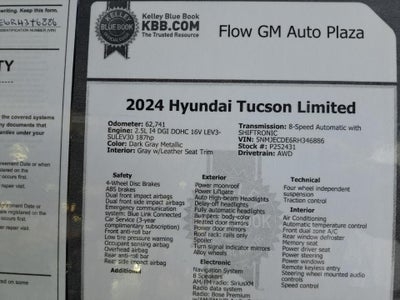2024 Hyundai Tucson Limited