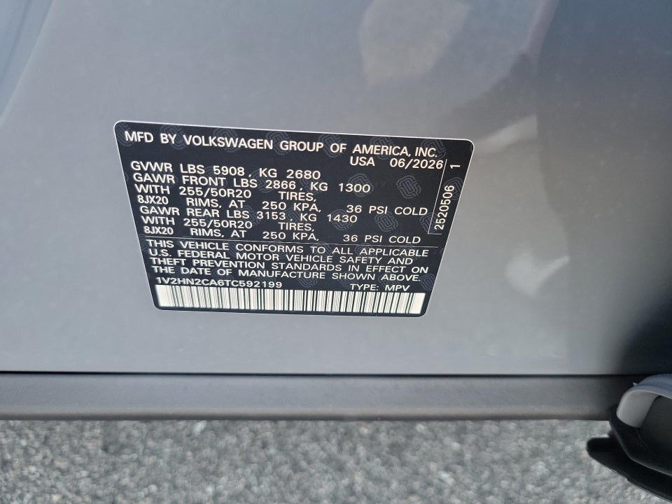 2026 Volkswagen Atlas 2.0T SE w/Technology