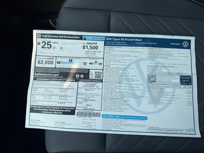 2026 Volkswagen Tiguan SE R-Line Black