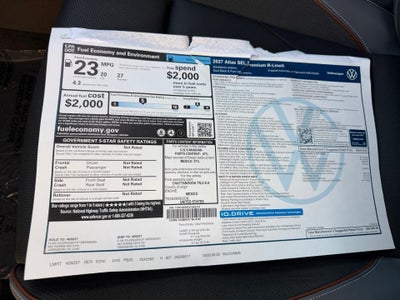 2027 Volkswagen Atlas SEL Premium R-Line