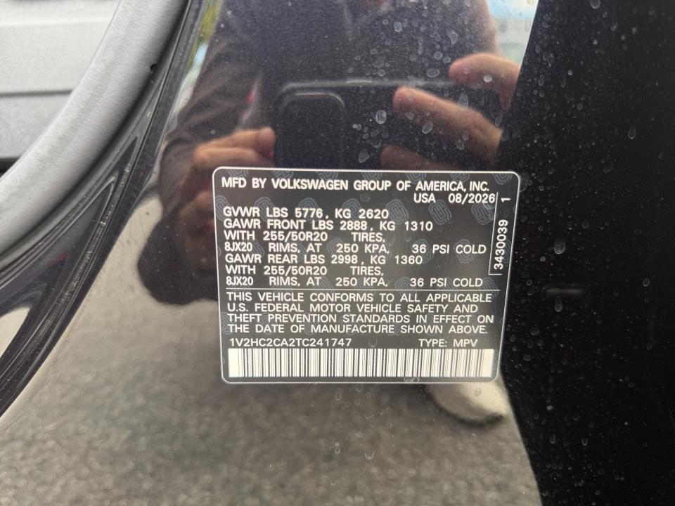 2026 Volkswagen Atlas Cross Sport 2.0T SE w/Technology