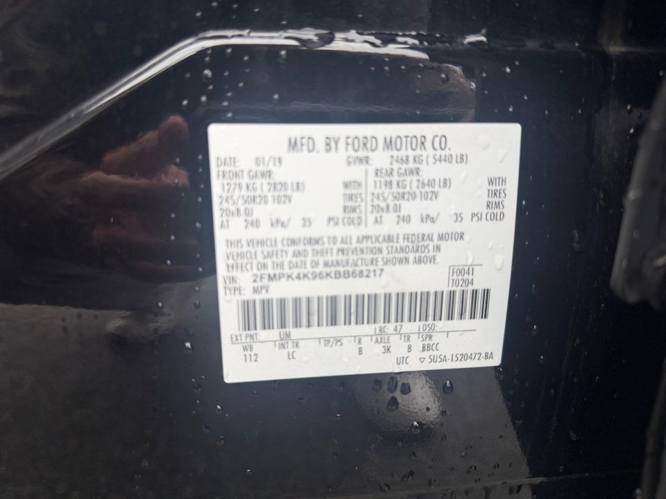 2019 Ford Edge Titanium