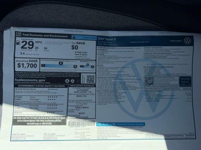 2026 Volkswagen Tiguan S
