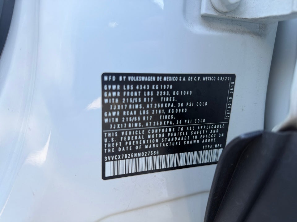 2022 Volkswagen Taos S