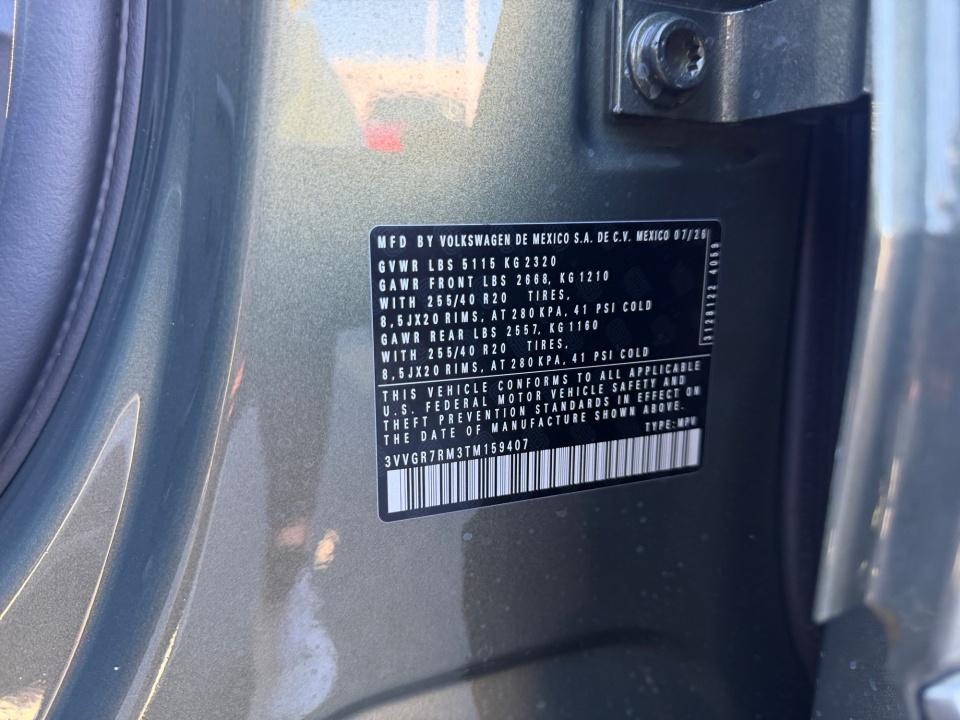 2026 Volkswagen Tiguan SE R-Line Black