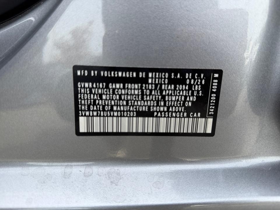 2027 Volkswagen Jetta Sport