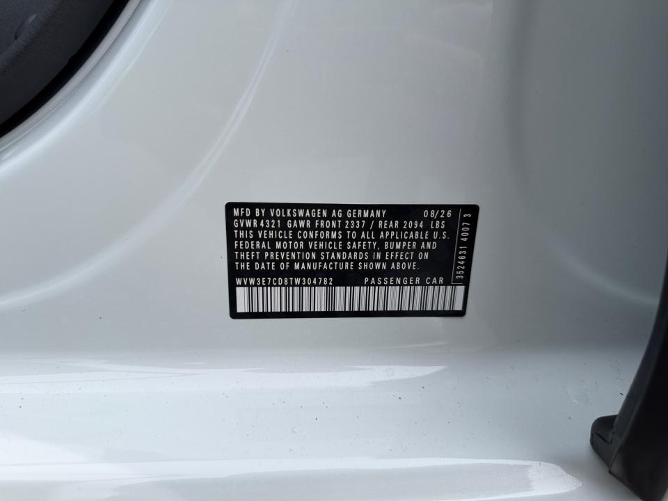 2026 Volkswagen Golf GTI SE