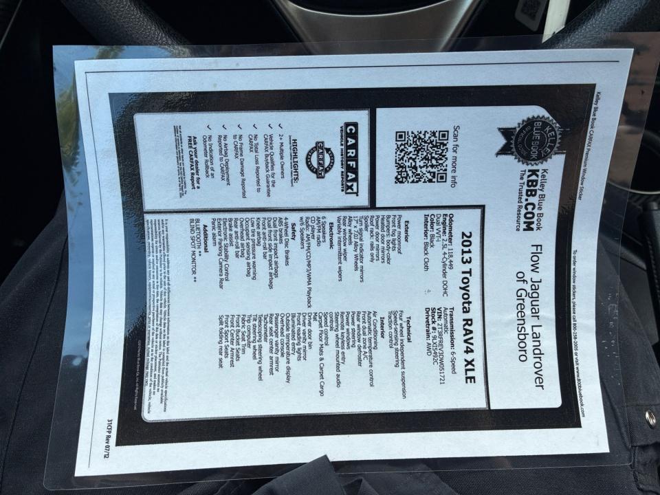 2013 Toyota RAV4 XLE