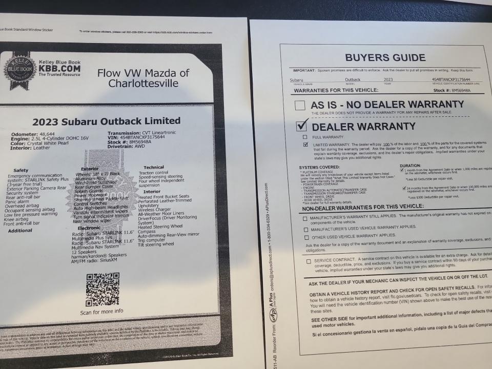 2023 Subaru Outback Limited
