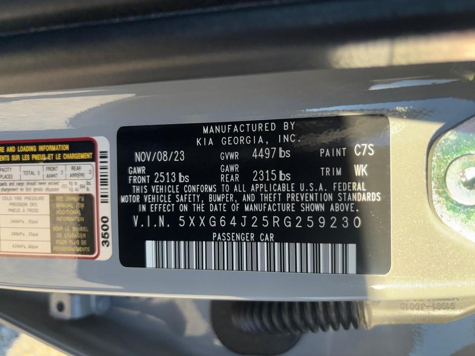 2024 Kia K5 GT-Line